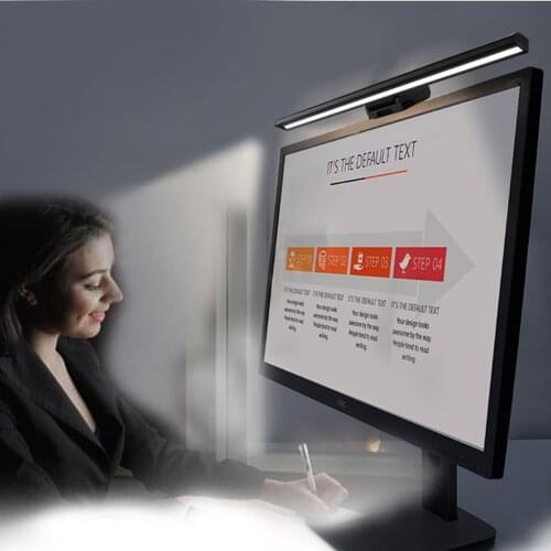 Stepless Dimming Eye-Care LED Desk PC Lamp For Computer PC Monitor Screen bar Hanging Light LED Reading USB Powered Lamps