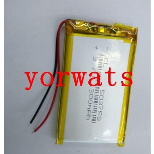 New Hot A Rechargeable Li-ion Cell New 3.7V product 503759 lithium battery e road HDX9 navigator 7 inch original N3 EV5