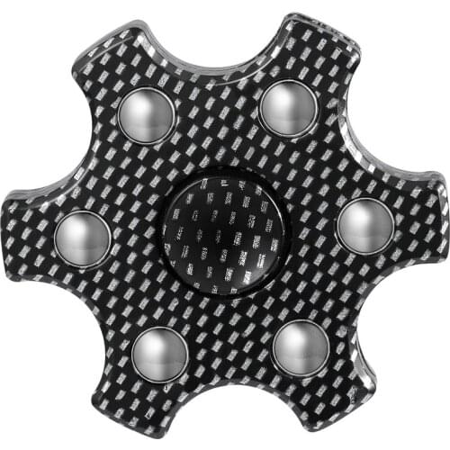 Finger Spinner Hand Spinner Toy Fast Bearing Focus Toy for Killing Time Relieves Stress Anxiety Autism Relax Hexagonal