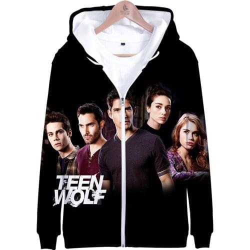 Teen Wolf 3D Full Print Tracksuit Kids Hoodies sweatshirts Streetwear moletom Hoodie Sweatshirt Men Women Plus Size Outwear