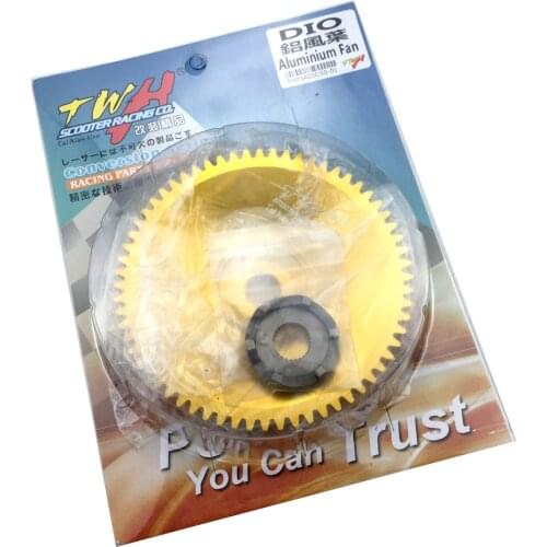 Made in taiwan TWH Racing Scooter Variator CNC aluminum Fan Variator for GY6 50 80 139QMB/QMA ZX Dio 50 Scooter Moped