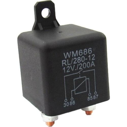 RL280 Start Relay Car Automotive 200A High Current Emergency Power Start Relay Switch DC 12V 24V