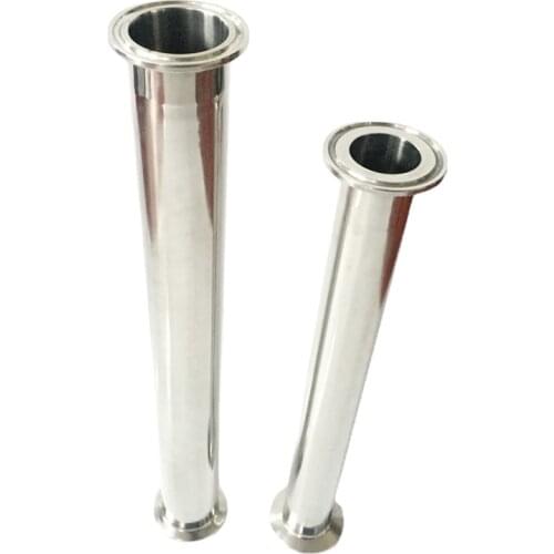 1.5" 2" Tri Clamp 19/25/32/38/51mm Pipe OD Sanitary Spool Tube Length 4" 6" 8" 12" 18" SUS 304 Stainless For Homebrew Beer