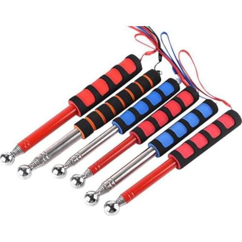 115CM Hollowing Drum Hammer Sound Detection Hammer Inspection Tool Thickened Telescopic Rod Detection Hammer Test Hammer