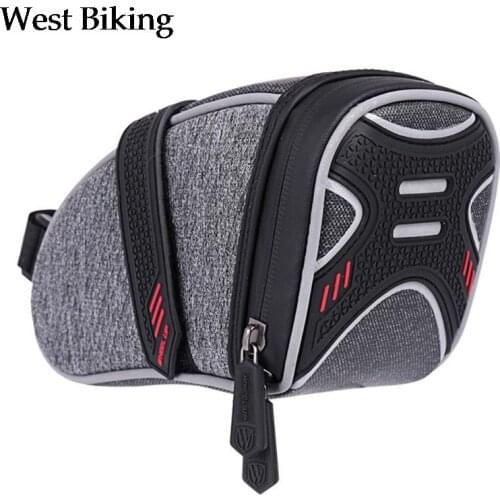 Water Proof Bicycle Saddle Bag Large Capacity Reflective Cycling Bag