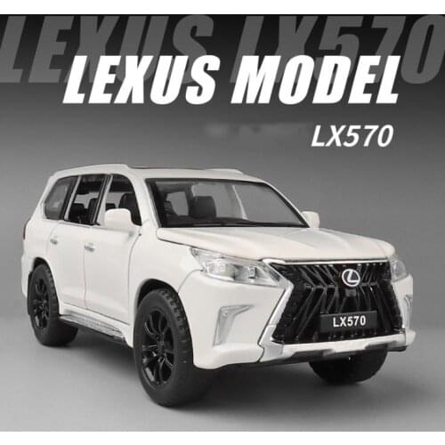 1:32 Toy Car Excellent Quality LX570 SUV Metal Car Toy Alloy Car Diecasts & Toy Vehicles Car Model Toys For Children