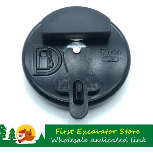 Excavator parts For CAT 320B C 320D 336D 325D 323D 336D 7X7700 Diesel tank cover New high-quality cast aluminum fuel tank cover