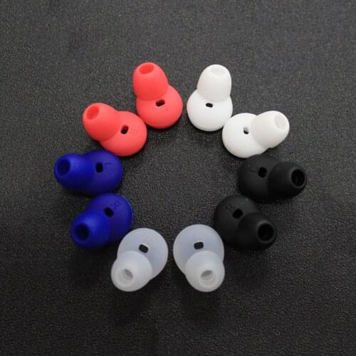 5 Pairs/lot In-Ear Earphones Ear pads For Samsung Gear Circle R130 Eartips Covers headphones Earpads Earbuds Silicone Wholesale