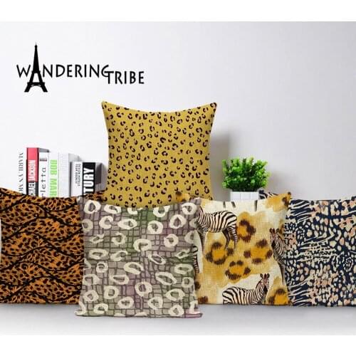 Abstract Geometric Cushion Covers Striped Line Decoration Throw Pillowcase Classic Pillow Cases Home Sofa Cushions Cover Cojines