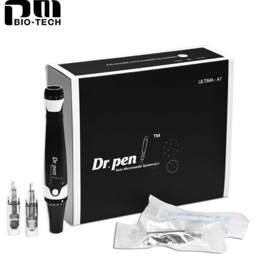 Cordless Electric Microneedle Pen Machine Rechargeable Derma Pen Microneedle A7
