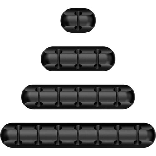 Cable Organizer For Office Desk Mobile Phone Charging Cable Holder Mouse Keyboard Wire Silicone Sorting Clip