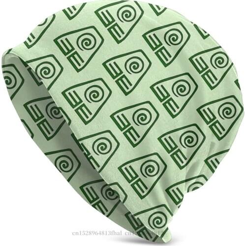 Earth Bonnet Homme Winter Warm Knit Hat Avatar The Last Airbender Katara Aang Skullies Beanies Caps For Men Women Hats