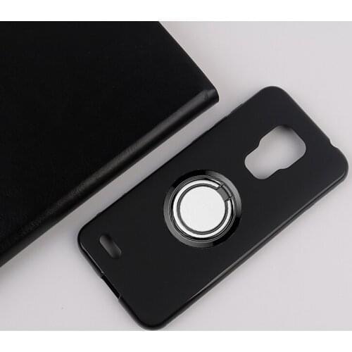 For Ulefone Note 7P Back Ring Holder Bracket Phone Case Cover Phone TPU Soft Silicone Cases for Ulefone Note 7P 6.1"