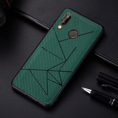 VIJIAR Soft Silicone Case For Huawei P20 Lite Nova 3 3i 3e P Smart 2019 Case Leather For Huawei Honor 10 Lite 8C Play Case