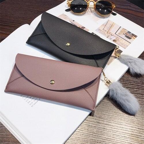 New Style Womens Wallet Womens Long Students Simple Purse Ultra-Thin Fashion Ornaments Clutch Bags Ladies Leather Wallets