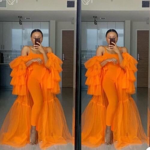 Sexy Elegant Pregnant Women Gown Custom Made Floor Length Maternity Nightrobe For Photo Fashion Party Prom Pajamas