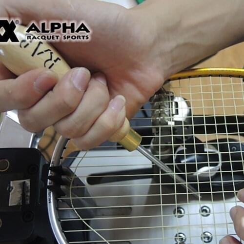 Alpha Badminton Machine Stringing Tools Drawing Flat Cone Rab Setting Off Precision & Good Quality