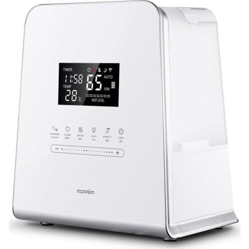 Air humidifier household mute large-capacity bedroom fogger for pregnant women, small babies, large fog volume, white