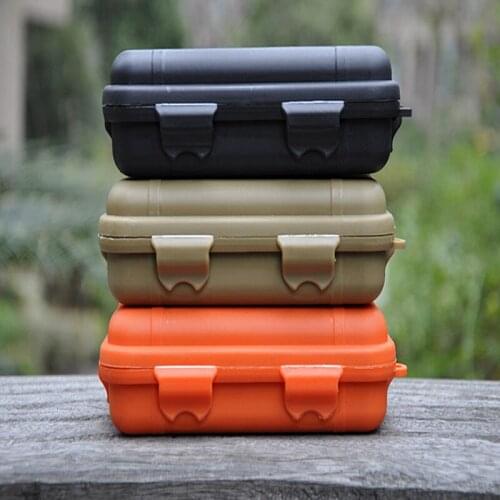 EDC gear waterproof box kayak Storage outdoor camp fish Trunk Airtight container carry travel seal case bushcraft survive kit