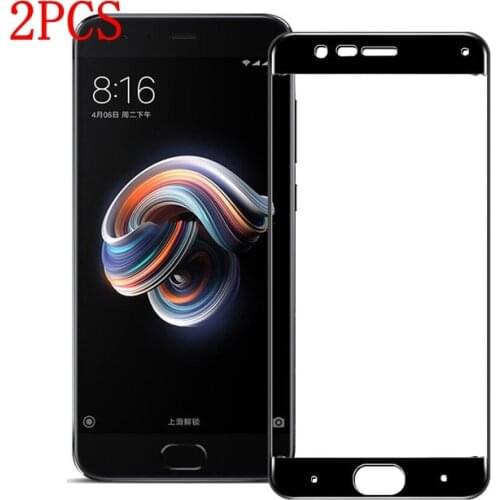 2PCS 3D Tempered Glass For Xiaomi Mi Note 3 Full screen Cover Screen Protector Film For Xiaomi Mi Note 3 Note3