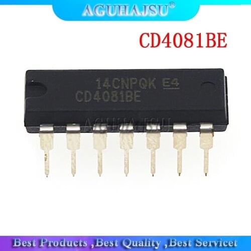 10PCS CD4081BE DIP14 CD4081 DIP new original