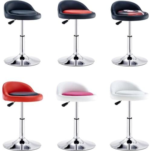 Bar chair modern simple bar chair cashier front desk lift back chair household high stool bar high stool