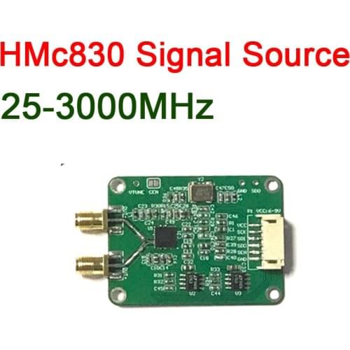 HMc830 25MHz-3000MHz PLL low noise RF signal source programmable frequency source module