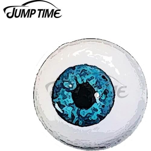 JumpTime 13 x 12cm For Eye I See You Funny Car Stickers Vinyl Car Wrap Waterproof Windshield Refrigerator Decoration Decal