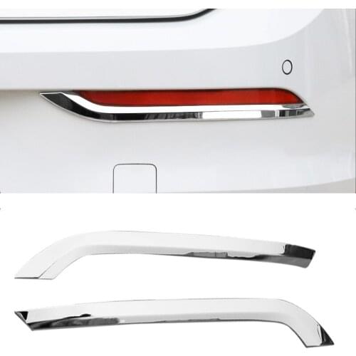 For Volkswagen VW Golf 8 MK8 2020 2021 Stainless Steel Exterior Rear Fog Light Strip Cover Trim Styling Accessories