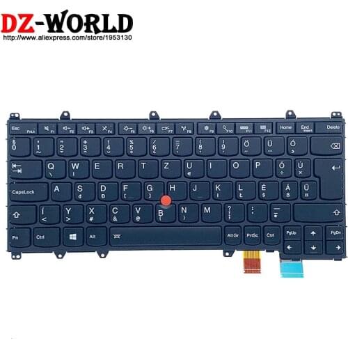 New Original HU Hungary Hungarian Backlit Keyboard for Lenovo Thinkpad Yoga 260 Laptop Teclado 00PA139 00PA221
