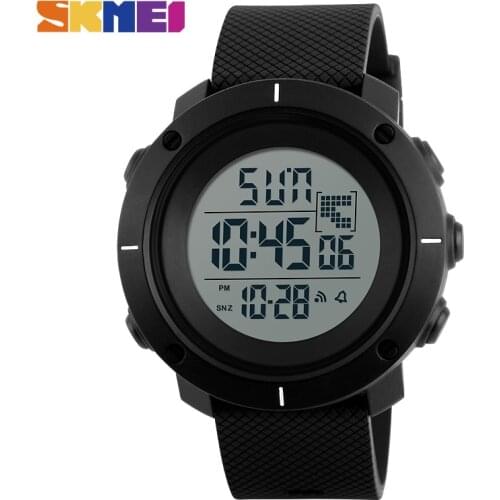 SKMEI 1213 Fashion Outdoor Sport LED Digital Wristwatches Men Multifunction Chronograph 5Bar Waterproof Alarm Clock reloj hombre