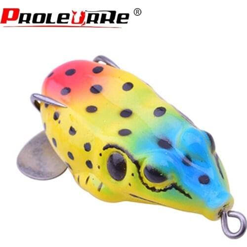 1Pcs Metal Spoon Bait Frog Lure 10.5g Top water Wobbler Bait For Artificial Soft Fishing Baits head Gear Lures Fishing tackle