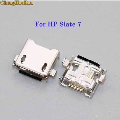 ChengHaoRan 1-10pcs For HP Slate 7 Tablet Mini USB MICRO USB JACK charging ports connector