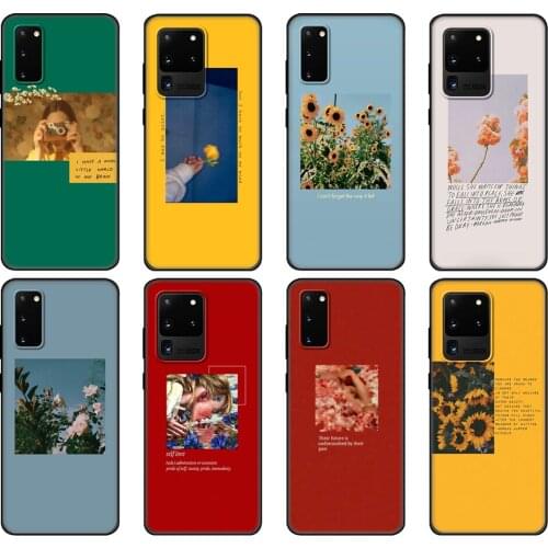 Black tpu Case For Samsung galaxy S20 /S20 PLUS/S20 ultra/S20+ /S20FE back cover Funny pictures text Custom Photo
