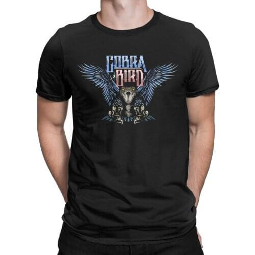 Men Womens Cobra Bird Classic T Shirt T Shirts 100% Cotton Tops Awesome Short Sleeve Crew Neck Tees Summer T-Shirts