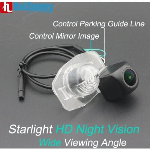 Fisheye Lens Night Vision Wide Angle Backup Camera For Toyota Corolla Altis E150 2010~2013 4D sedan Reverse Camera Full HD Car