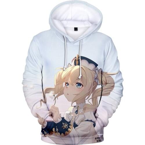 Fashion Anime Genshin Impact Hoodies Men/women New Hip Hop Harajuku Streetwear Genshin Impact Mens Hoodies and Sweatshirt Top