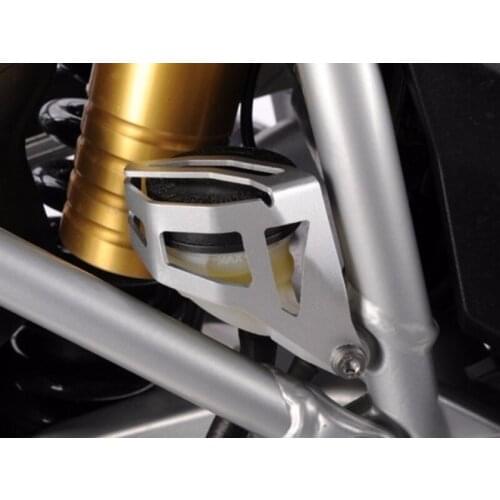 Motorcycle Aluminum Rear Brake Fluid Reservoir Guard Cover Protector For BMW R1200GS LC 2013-2016/ R1200GS LC Adventure 14-16
