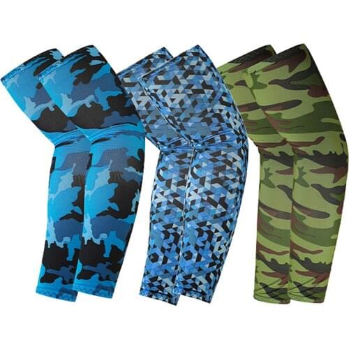 Adults Oversleeve, Camouflage/Plaid Print Sun-Resistant Sleevelet Protective Sleeve for Cycling Fishing