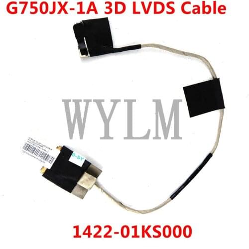 Laptop LCD Cable for ASUS G750J G750JW G750JH G750JX-1A 3D LVDS Cable 1422-01KS000 LCD Display screen flexible cable