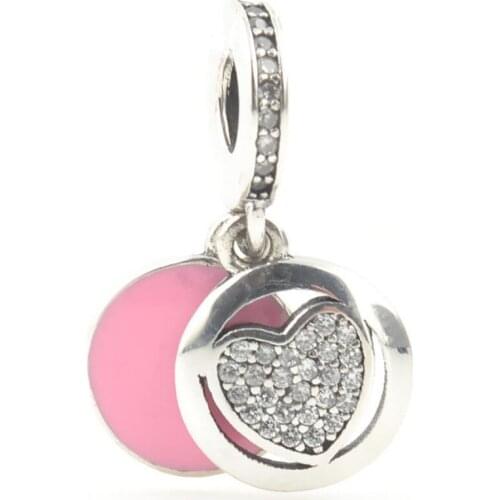 Genuine 925 sterling silver beads charm hollow hollow beads suitable fit Pan bracelets and necklaces