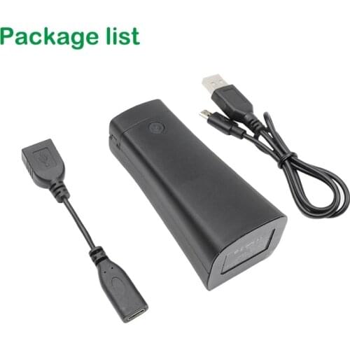 Portable Multifunction Power Bank 4000mAh Holder Base for OSMO Pocket Gimbal Camera Handle Grip Backup Power Battery Charger