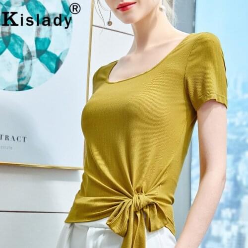 2020 New Spring Summer Fall Womens Bow Square Collar Gothic Shirt Sexy OL Tops Harajuku Shirt Korean Slim Fashion Clothing