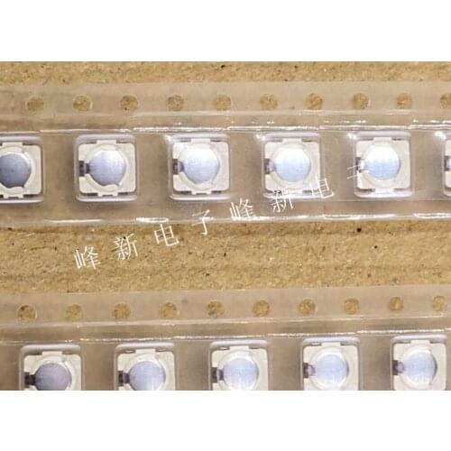 10pcs SKQRABE010 Japanese patch 4-pin membrane switch button sheet light touch 4.8*4.8*0.5