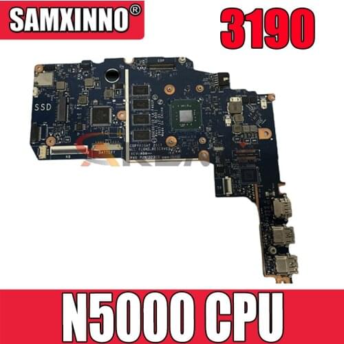 100% new for Dell Latitude 3190 motherboard with pentium N5000 CPU 00F213 CN-00F213 DGE00 LA-F461P mainboard working good