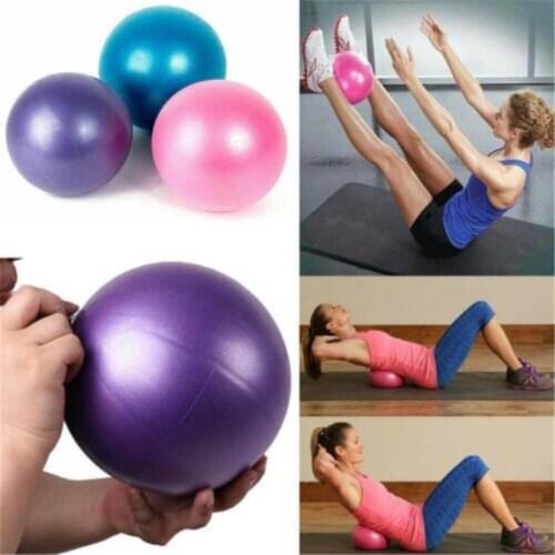 25cm Yoga Ball Home Fitness Pilates Equipment Balance Ball Gymnastics Pregnant Women Childbirth Exercise Fitness MassagePVC Ball