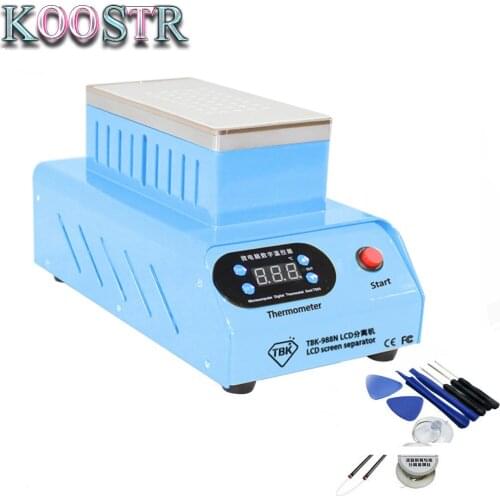 7 inch 988N Built-in 2 Pumps Vacuum LCD Separator Machine for iPhone X for Samsung LCD Screen Separation
