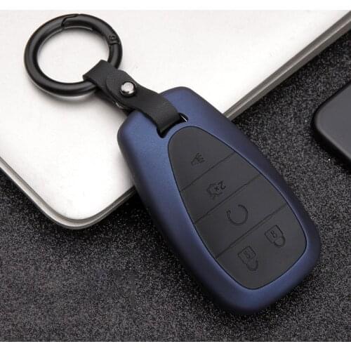 ABS+Silicone Car Key Cover Case For Chevrolet Camaro Cruze Spark Malibu XL Volt Bolt EV Trax Equinox 2016 2017 2018 Accessories