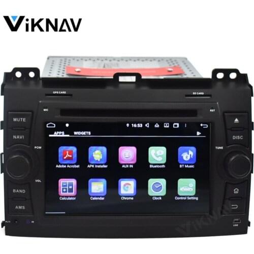 Android car radio FOR LAND CRUISER PRADO 2006-2010 car audio multimedia player GPS navigation auto stereo receiver 2 din