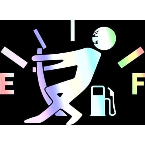 Automotive Fuel Tank Cover Personalized Car Sticker Reflective Stickers Funny Beauty